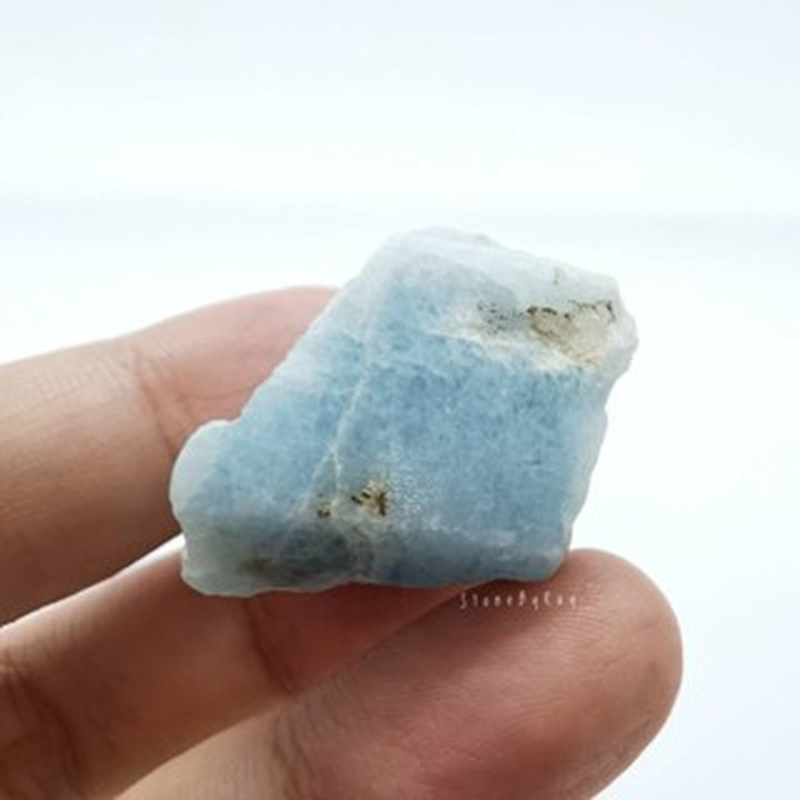 Aquamarine Stone - Natural and Genuine Gemstone