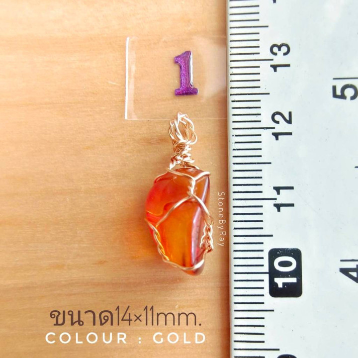 Amber Pendant Necklace | Handmade and Stylish