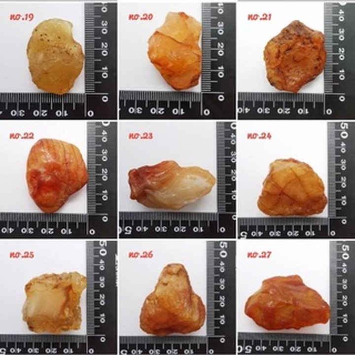 Carnelian Stone Set | Natural and Radiant Gemstones