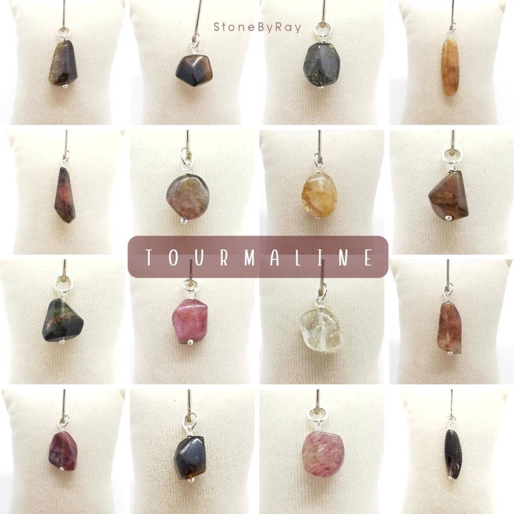 Tourmaline Silver Pendant | Elegant Gemstone Jewelry