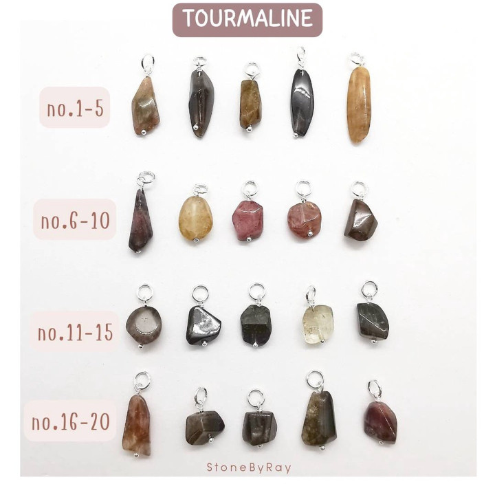 Tourmaline Silver Pendant | Elegant Gemstone Jewelry