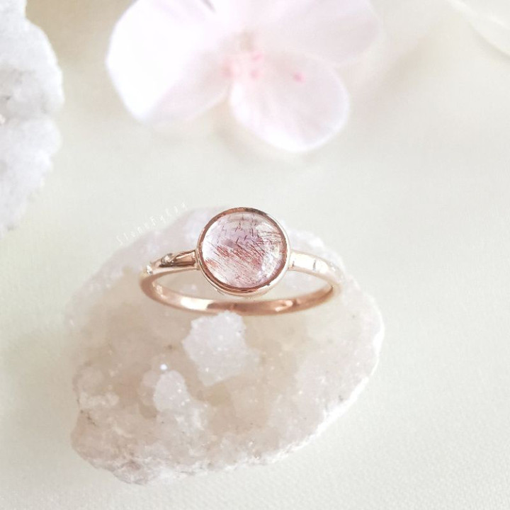 Super Seven Silver Ring: Spiritual Energy and Protection