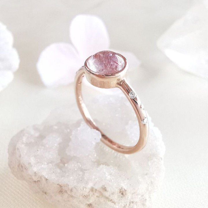 Super Seven Silver Ring: Spiritual Energy and Protection
