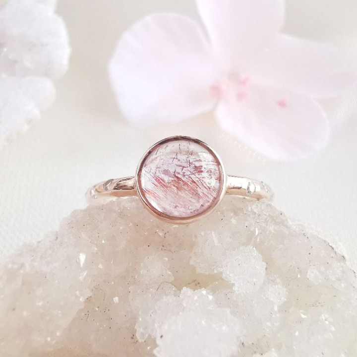 Super Seven Silver Ring: Spiritual Energy and Protection