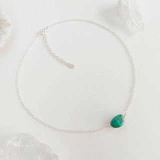 Turquoise Pendant Necklace | Sterling Silver Jewelry