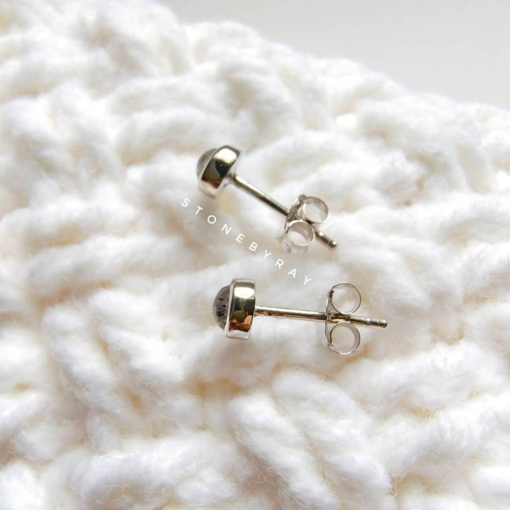 Super Seven Silver Earrings: Radiant Energy and Style