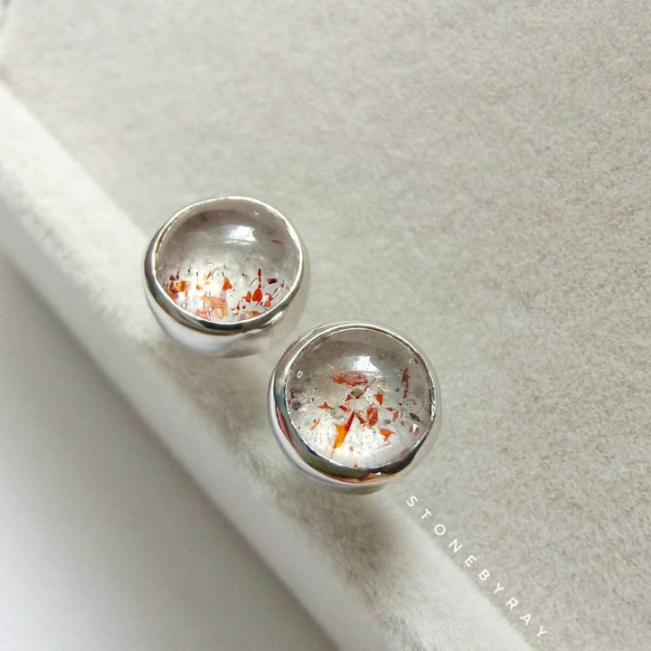 Super Seven Silver Earrings: Spiritual and Stylish