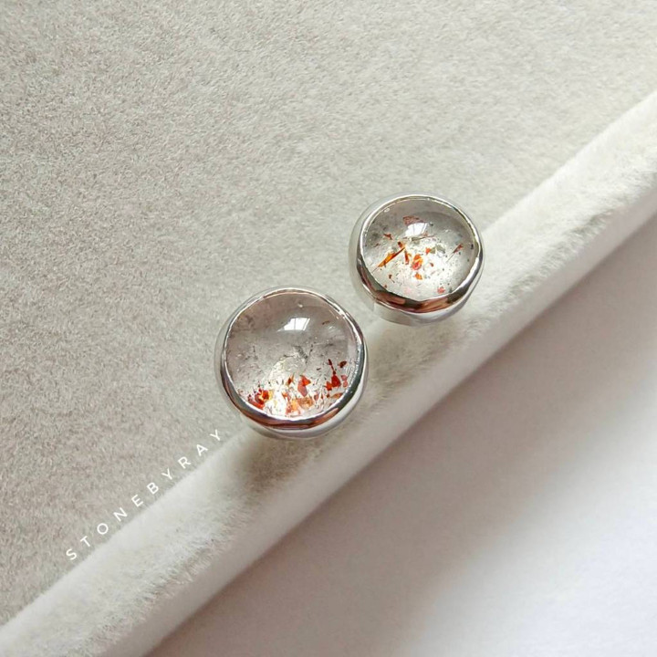 Super Seven Silver Earrings: Spiritual and Stylish