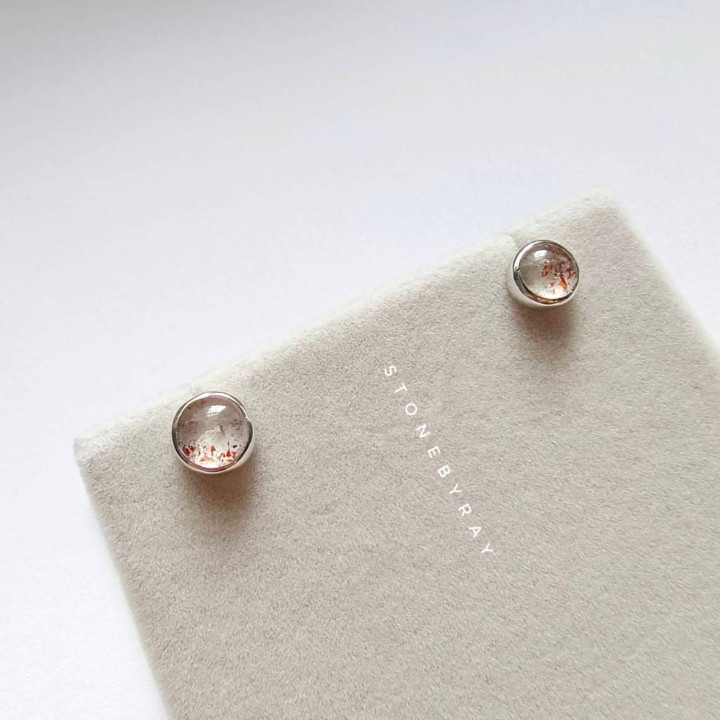 Super Seven Silver Earrings: Spiritual and Stylish