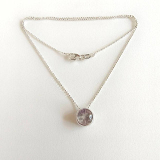 Super Seven Silver Necklace - Spiritual Energy and Protection