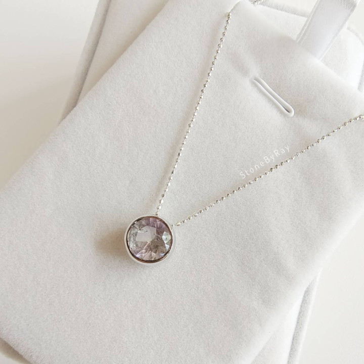 Super Seven Silver Necklace - Spiritual Energy and Protection