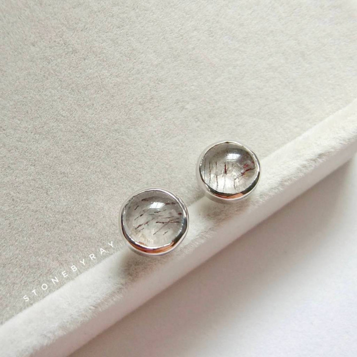 Super Seven Silver Earrings | Boho Jewelry