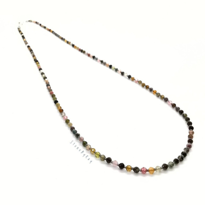 Turquoise Braided Rope Necklace | Gemstone Pendant