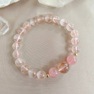 Hematite Quartz Bracelet: Protection and Love Energy