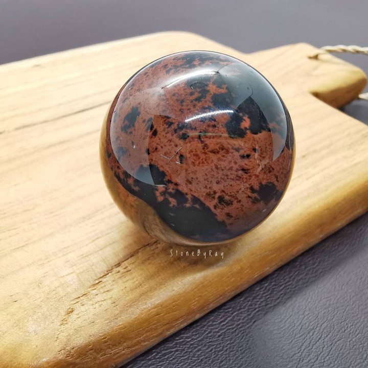 Jasper Ball - Natural Stone Sphere for Meditation and Decor
