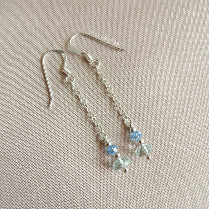 Aquamarine Necklace Set - Sparkle and Sophistication