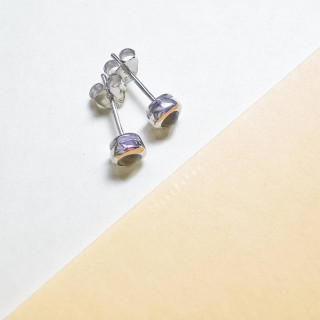 Gobi Meteorite Earrings | Sterling Silver (925)
