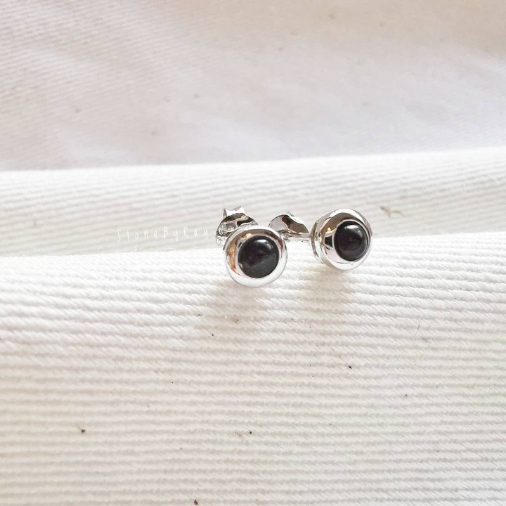 Gobi Meteorite Earrings | Sterling Silver (925)
