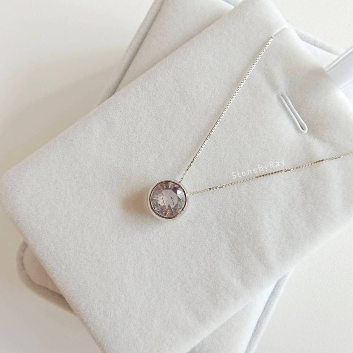 Super Seven Necklace: Silver Pendant For Clarity and Balance