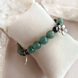 Jade and Black Spinel Bracelet | Luxurious Gemstone Jewelry