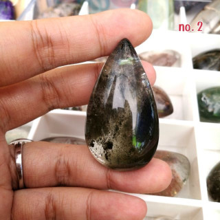 Mystic Lodolite Quartz Crystal - Energy and Clarity