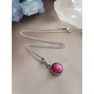Burmese Ruby Necklace | Sterling Silver Pendant Jewelry