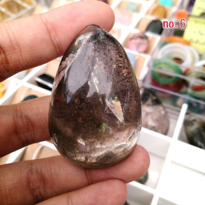 Healing Lodolite Quartz Crystal | No. 6