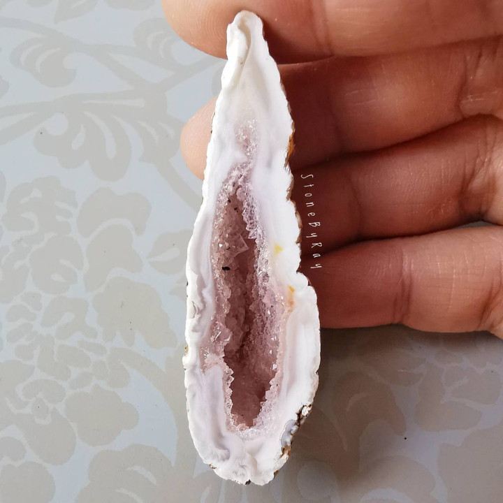 Amethyst Geode Natural Crystal Decor - SC-149