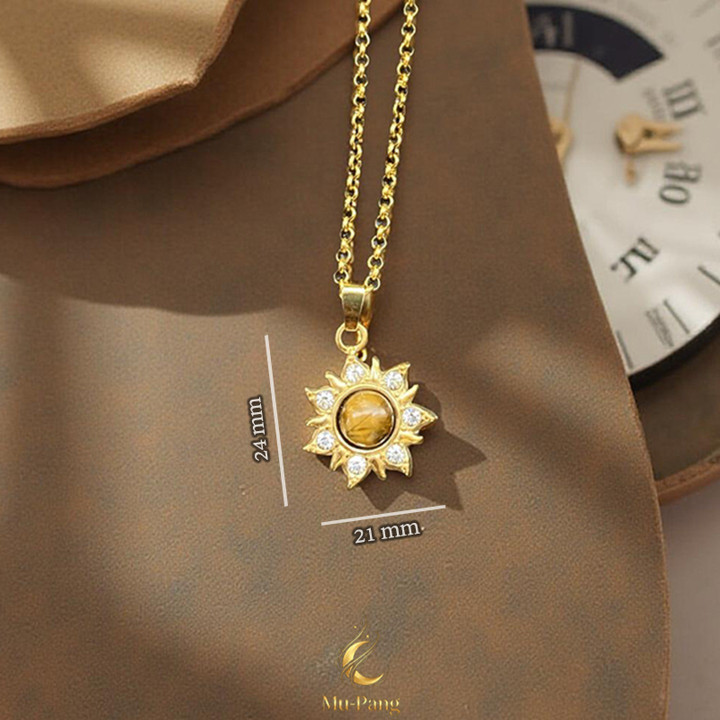 Tiger Eye Stone Pendant Necklace: Enhance Luck and Fortune