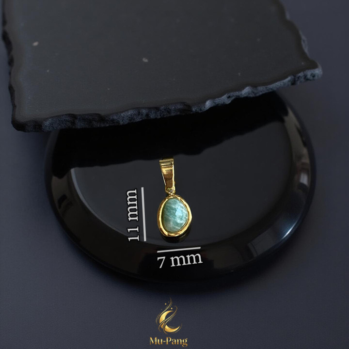 Amazonite Stone Pendant Necklace: Boost Luck and Fortune
