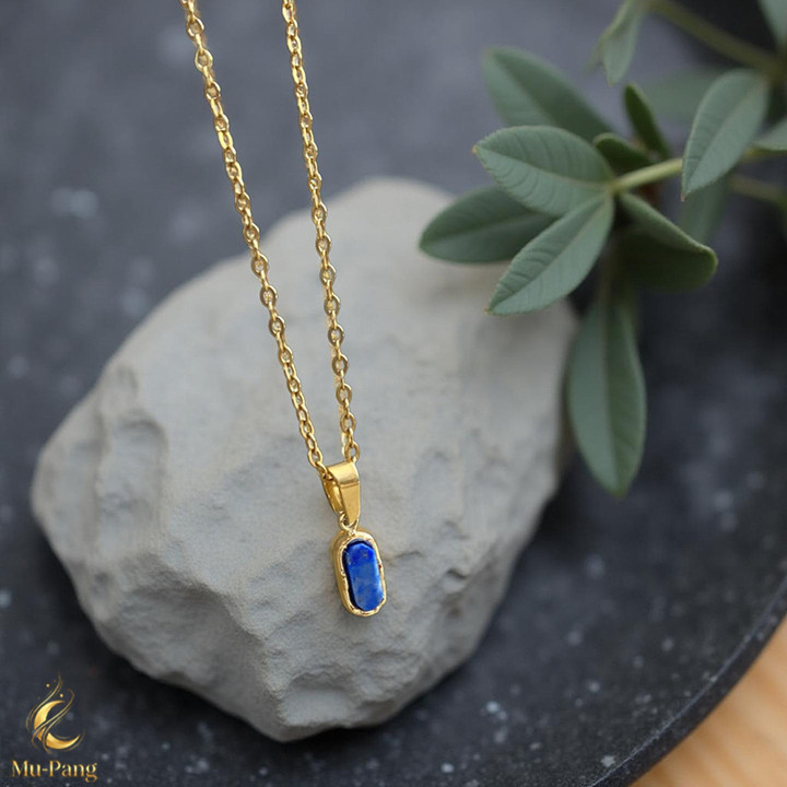 Lapis Lazuli Pendant Necklace: Enhance Luck and Fortune
