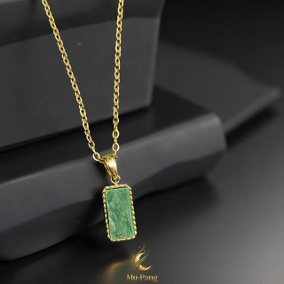 Aventurine Stone Pendant Necklace: Boost Luck and Fortune