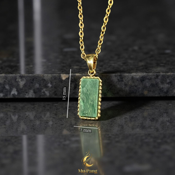 Aventurine Stone Pendant Necklace: Boost Luck and Fortune