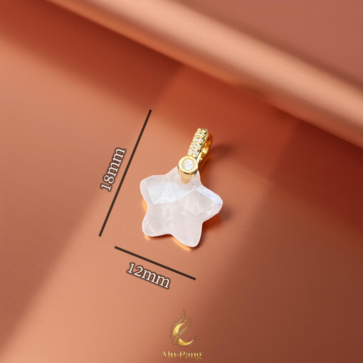 Rose Quartz Stone Pendant Necklace: Boost Luck and Fortune