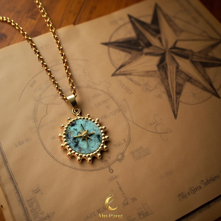 Turquoise Stone Pendant Necklace: Boost Luck and Fortune