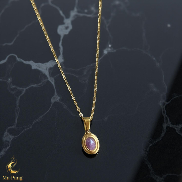 Amethyst Stone Pendant: Boost Luck and Fortune - High Quality