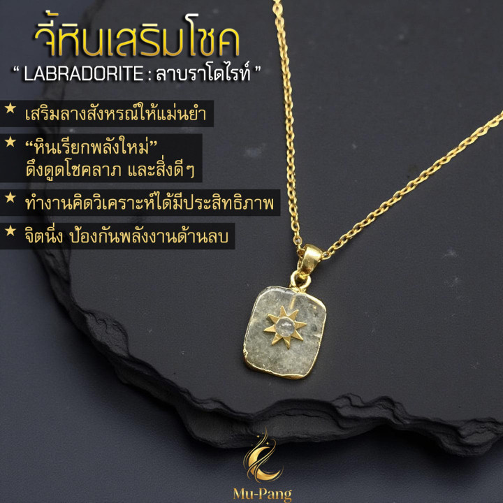 Labradorite Pendant Necklace: Boost Luck and Fortune