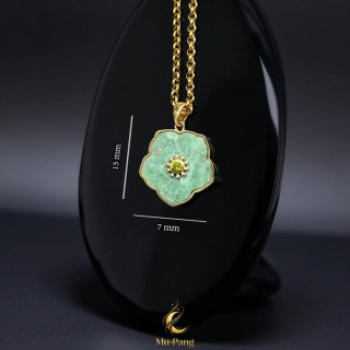Jade Stone Pendant Necklace - Boost Luck and Fortune