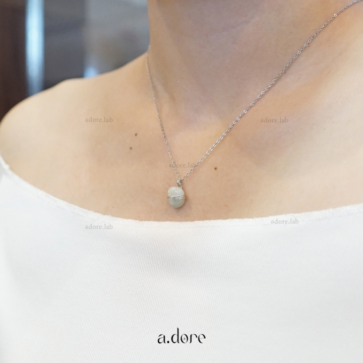 Handmade Amazonite Necklace | Natural Stone Luck and Energy