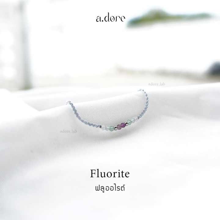 Natural Fluorite Lucky Stone Bracelets | Custom Made