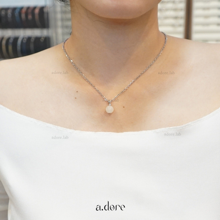 Handmade Moonstone Necklace | Genuine Natural Stone Charm