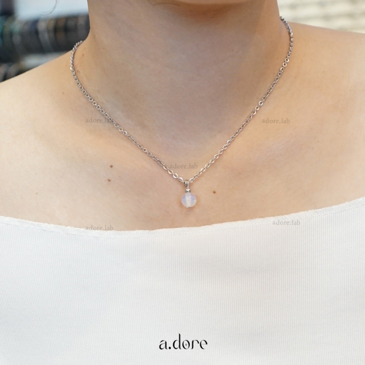 Handmade Opal Necklace | Genuine Natural Stone Jewelry