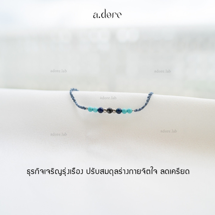 Natural Stone Bracelet for Success and Prosperity