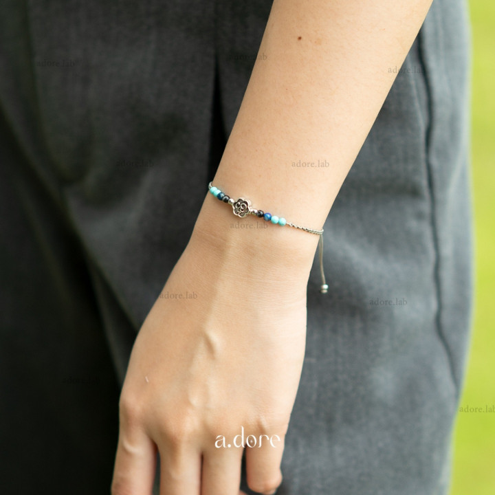 Natural Stone Bracelet for Success and Prosperity