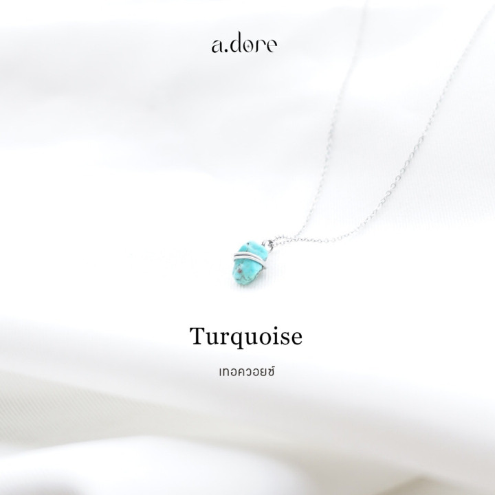 Zodiac Turquoise Necklace - Lucky Stone Jewelry