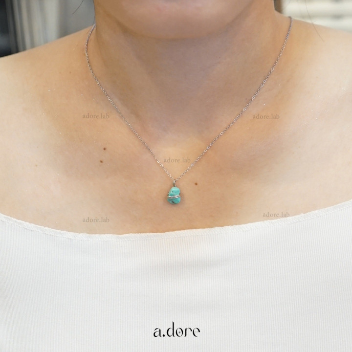 Zodiac Turquoise Necklace - Lucky Stone Jewelry
