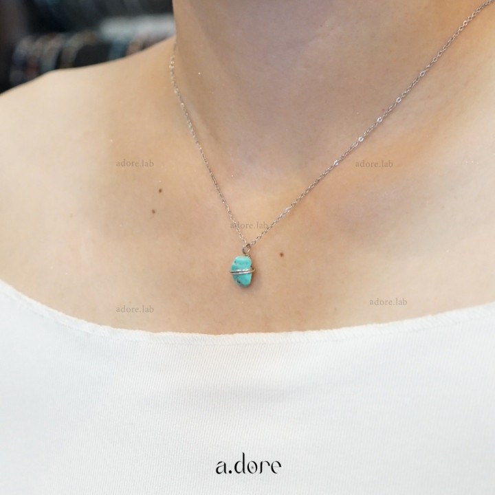 Zodiac Turquoise Necklace - Lucky Stone Jewelry