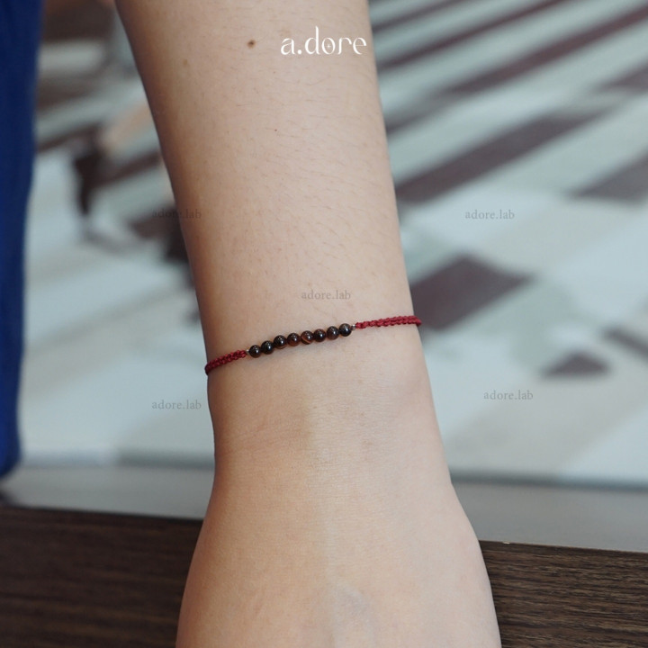 Red Tiger Eye Bracelet | Custom Made and Natural Stone