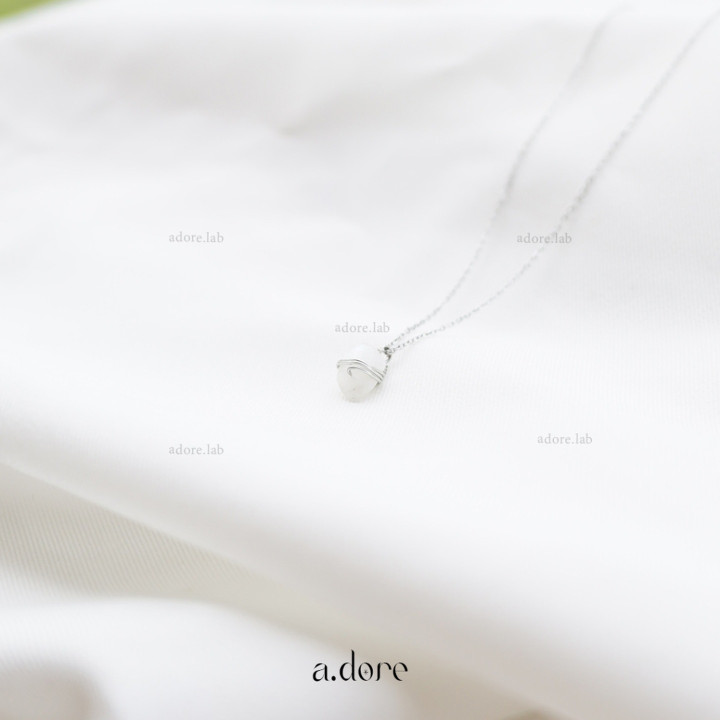 Lucky Moonstone Necklace: Handmade and Zodiac Sign Specific