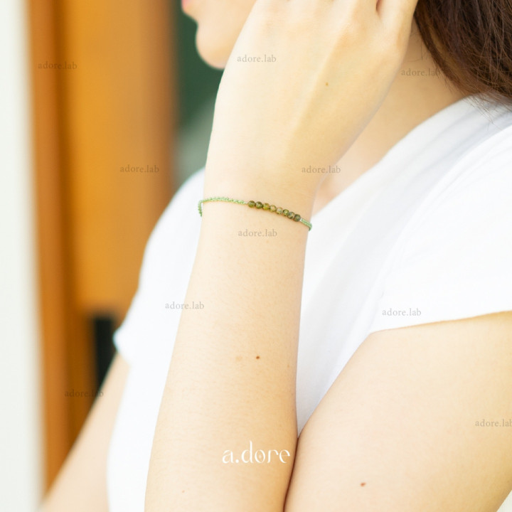 Unakite Bracelet | Natural Stone, Custom Made